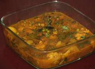 Fish Curry (with vegetables)   