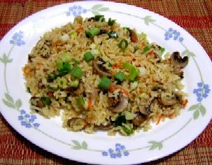 Mushroom Fried Rice    
