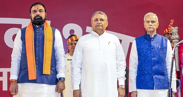 Samrat Choudhary takes oath as Bihar's first BJP CM with two deputies from JD(U)