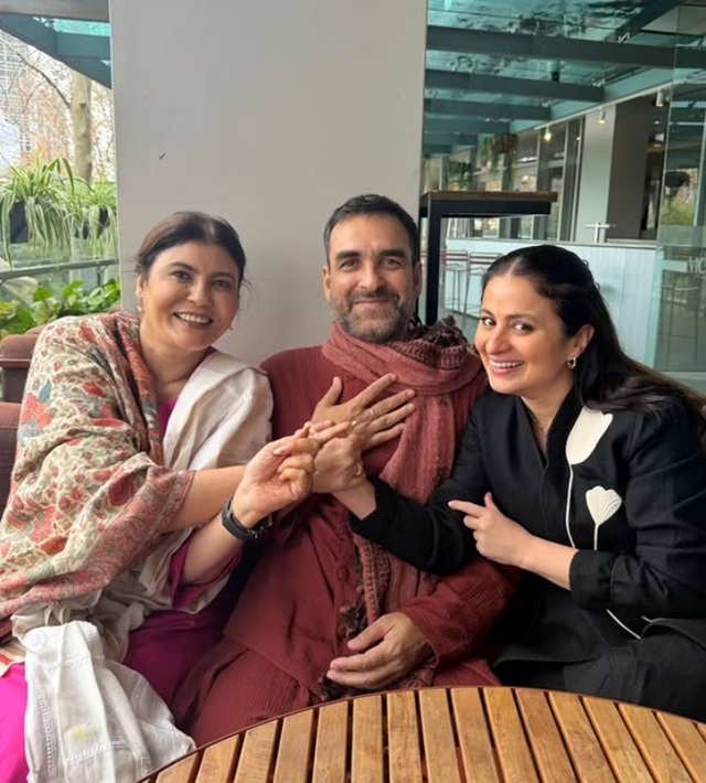 Pankaj Tripathi brings 'Mirzapur' to Melbourne with real-life wife Mridula and reel-life wife Rasika Dugal