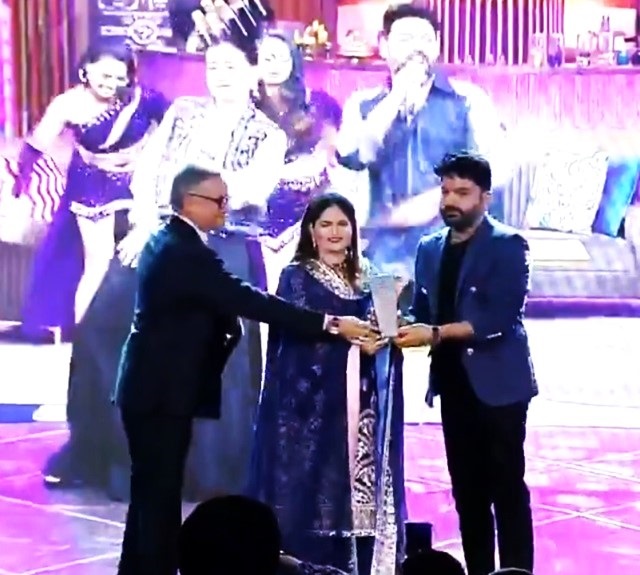 Kapil Sharma wins 'Global Entertainer of the Year' award