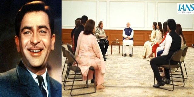 PM Modi praises Raj Kapoor's 'soft power' legacy in a meeting with the Kapoor family