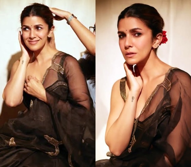 Nimrat Kaur celebrates World Saree Day with a powerful message