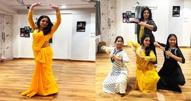 Shubhangi Atre reunites with her Kathak roots after 18 Years