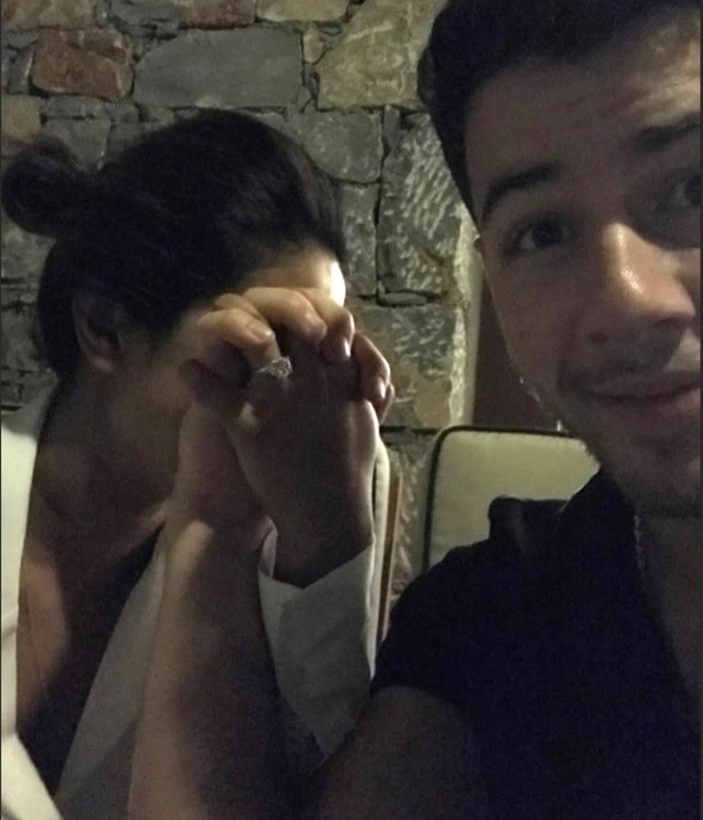 Nick Jonas celebrates proposal anniversary with Priyanka Chopra, shares pic from moment when she said 'yes'