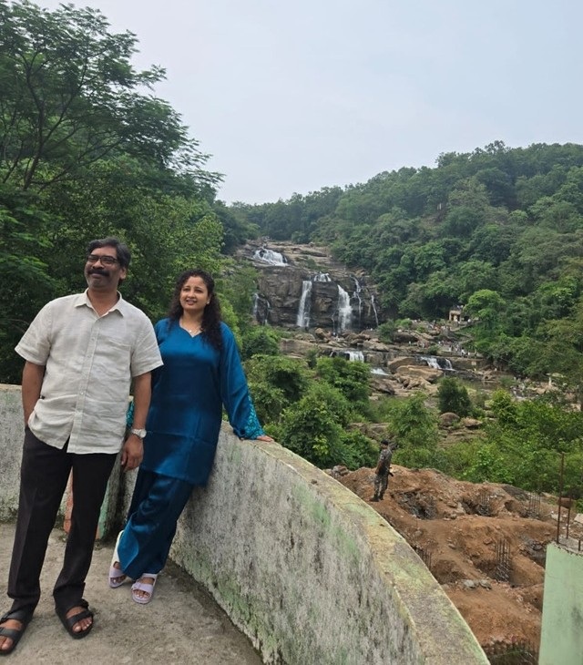 Hemant Soren takes monsoon drive to Jonha Falls, showcases Jharkhand's scenic charm in viral reel
