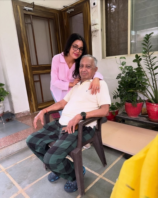 Shubhangi Atre shares how her father's sacrifices shaped her life and career