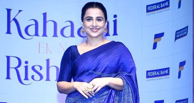 Bollywood actress Vidya Balan