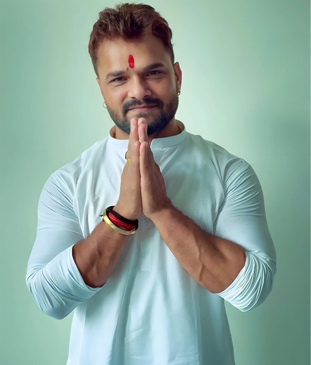 Bhojpuri film star and singer Khesari Lal Yadav
