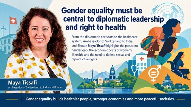 Gender equality must be central to diplomatic leadership and right to health