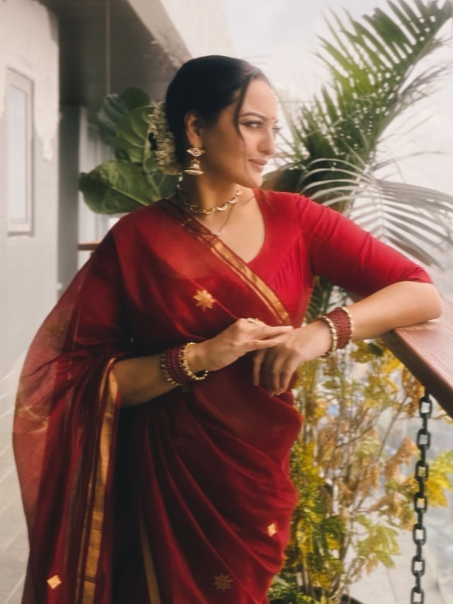 Sonakshi Sinha recalls last wearing a saree on her wedding day: 'Felt nice after so long'